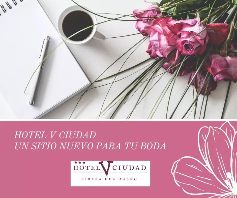 Hotel V.Ciudad Аранда де Дуеро Екстериор снимка